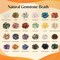 ewelry Making Kit DIY Natural Crystal Chip Stones Beads Tools kit Jewelry Wires Findings Supplies Instruction Guide Gift Box for Adult Teens Craft Bracelet Earring Necklace